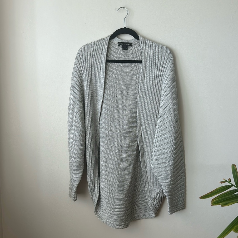 Ralph Lauren - Silver shimmery sweater